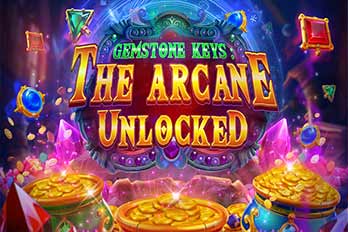 Spinlogic Gemstone Keys: The Arcane Unlocked Slot Game Thumbnail Image