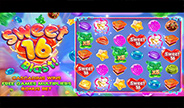 Sweet 16 Blast! Slot Game Screenshot