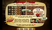 Visual from The Three Stooges® Brideless Groom slot game.