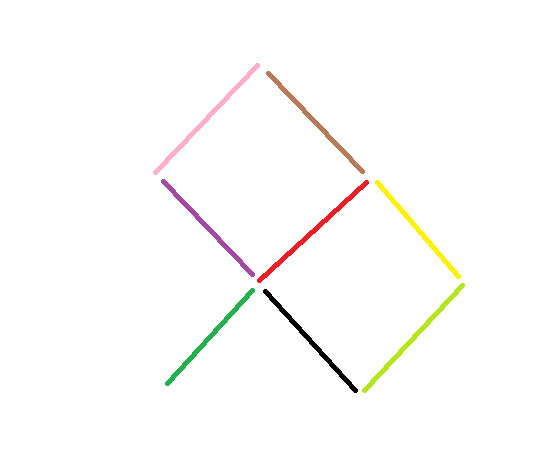 Move the pink toothpick