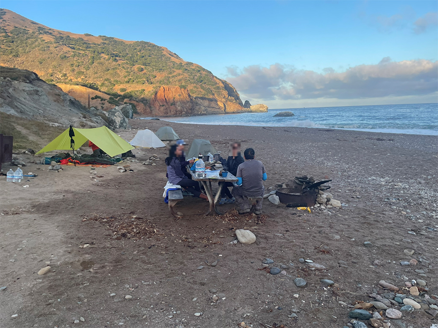 Campsite number 3