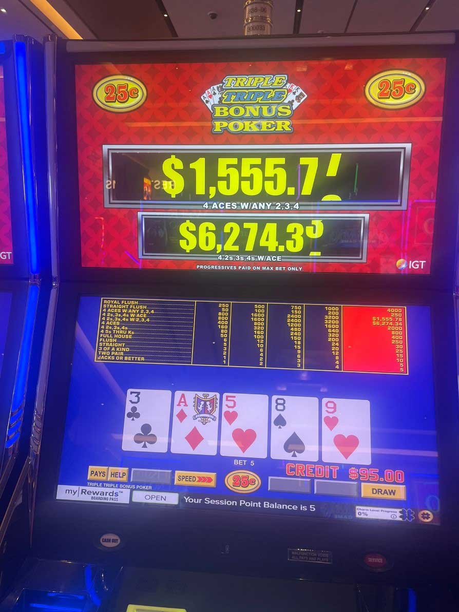 Video poker progressive games that seem impossible to win