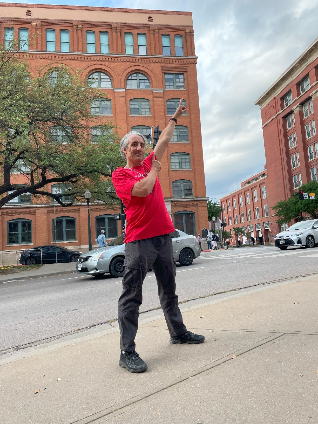 This building was once a book depository from which Lee Harvey Oswald fired the shots that killed John F. Kennedy.
