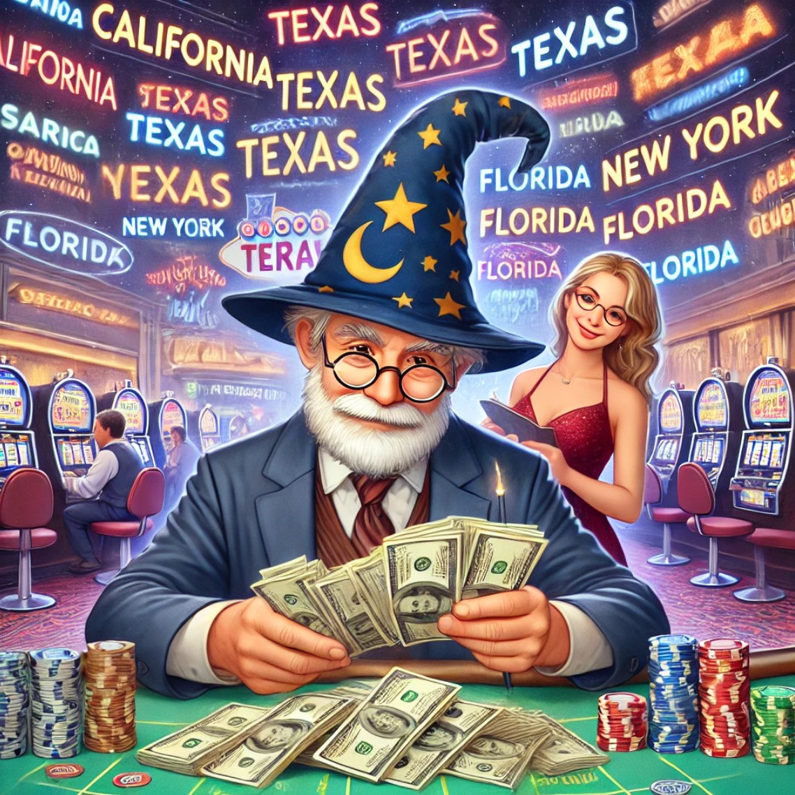Gambling Preferences (Part 1 of 2): States with the Highest Gambling Enthusiasm