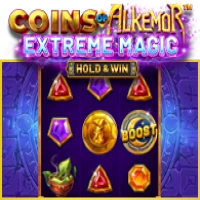 Unleash powerful spells and enjoy the magic with Coins Of Alkemor: Extreme Magic, featuring the Hold & Win mechanic that keeps players engaged and excited.