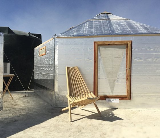 Yurt Burning man