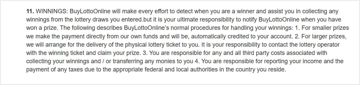 All approved withdrawals will be processed within 72 hours from the request submission date. During this waiting period, withdrawals can be canceled. Generally, winnings are returned using the same method employed for ticket purchases.