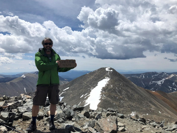 Torreys Peak, with Grays Peak in the background