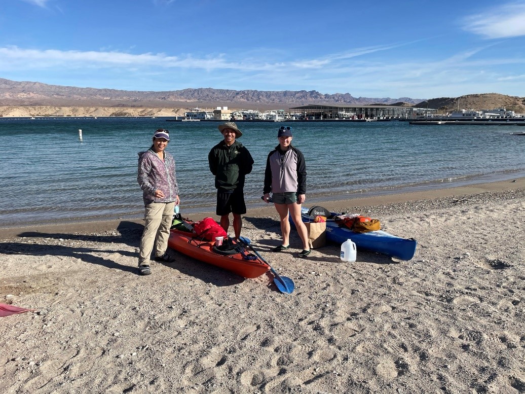 The Cottonwood Cove marina