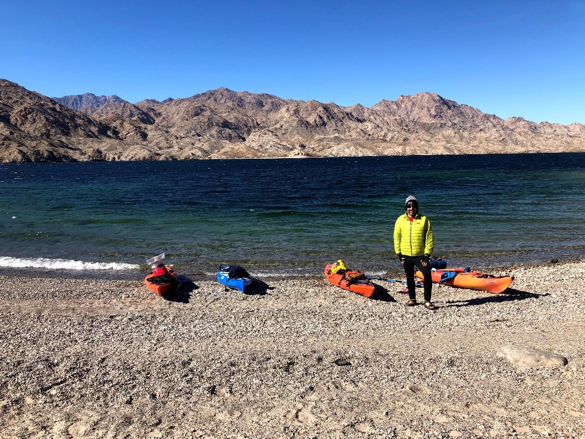 Rest stop on the final day