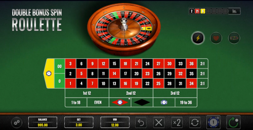 double double spin roulette 1