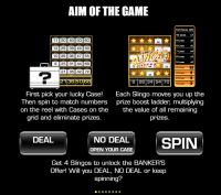 slingo deal or no deal rules page 1
