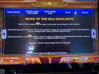 magic of the nile rule screen