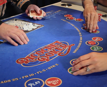 Ricochet Poker Table game