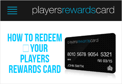 Players Rewards Card