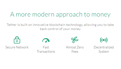 Advantages of Tether